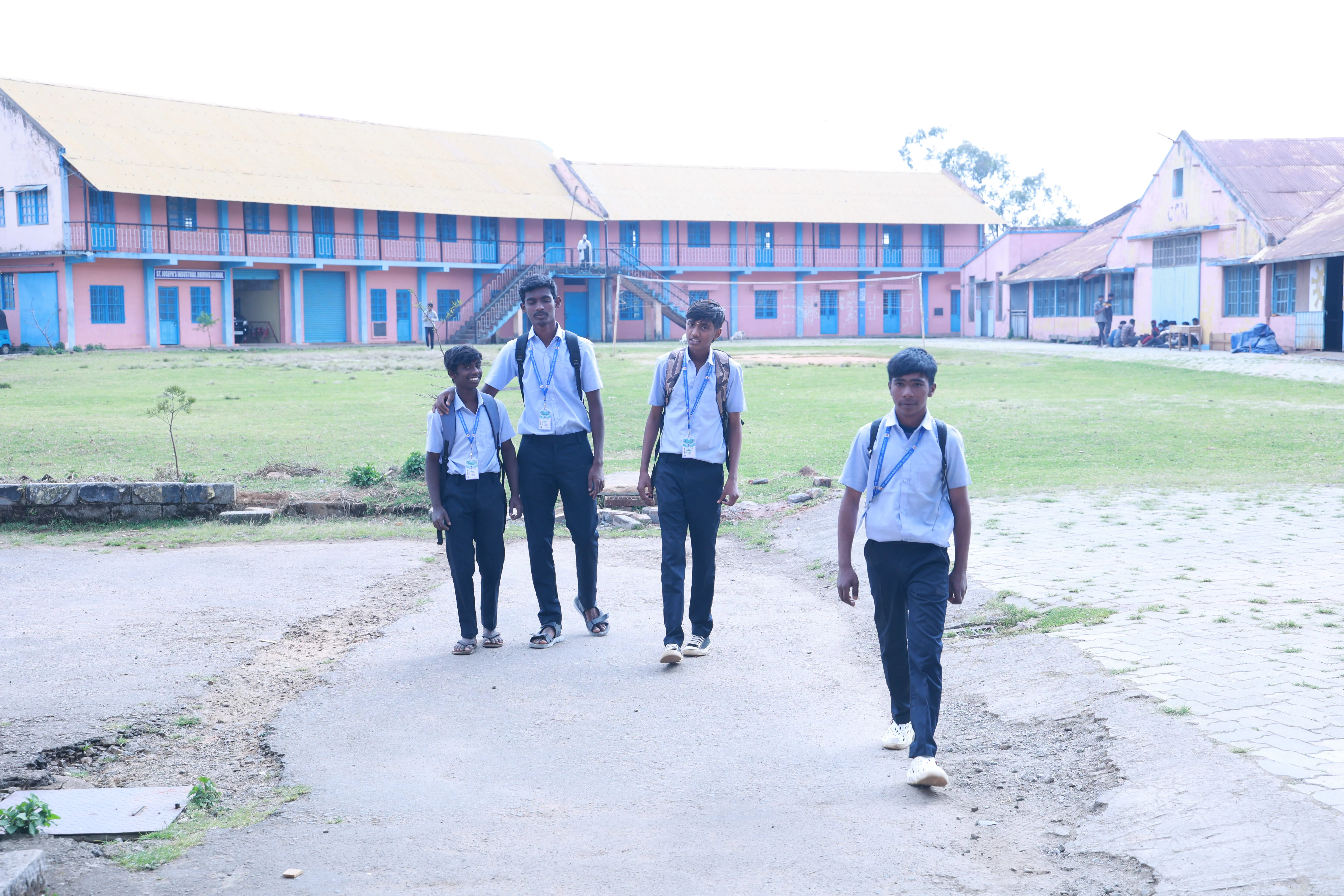 Students daily campus life at St. Joseph ITI Ooty
